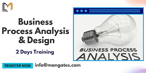 Primaire afbeelding van Business Process Analysis & Design Training in Sydney on May 09th 2024