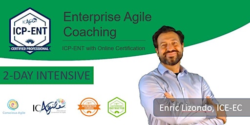 Imagen principal de Enterprise Agile Coaching ICP-ENT with Certification - April 6, 7th