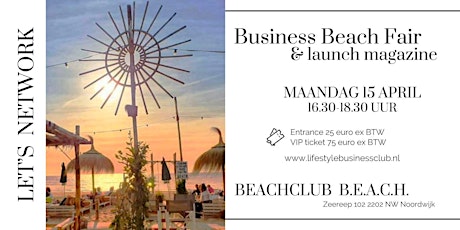 Primaire afbeelding van Lifestyle Business BEACH Fair + Launch magazine