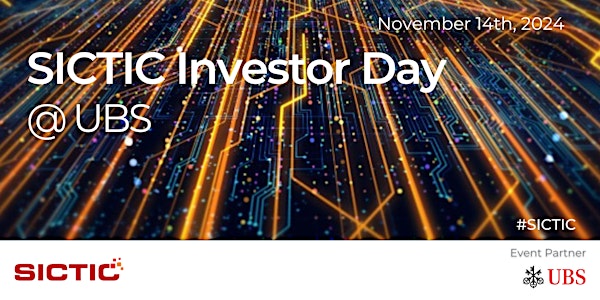 135th  SICTIC Investor Day @ UBS Zurich