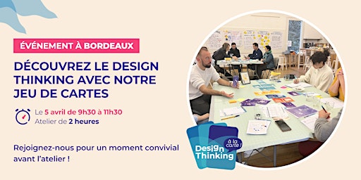 Atelier de découverte du Design Thinking - Bordeaux primary image