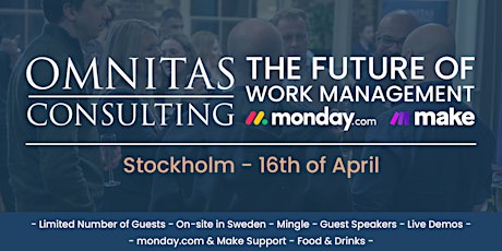 The Future of Work Management - Stockholm