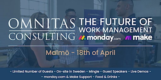 Imagem principal do evento The Future of Work Management - Malmö