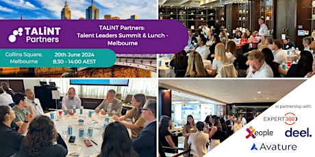 TALiNT Partners: TA Leaders Summit & Lunch - Melbourne