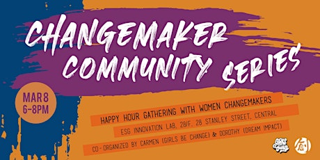 Changemaker Community Series: Happy Hour Gathering with Women Changemakers primary image