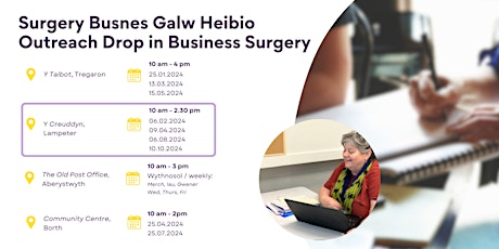 Outreach Drop in Business Surgery - Lampeter