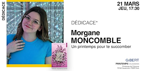 GIBERT Dédicace : Morgane Moncomble primary image