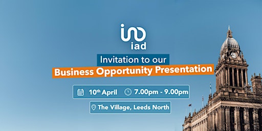 Image principale de Leeds Business Opportunity Presentation