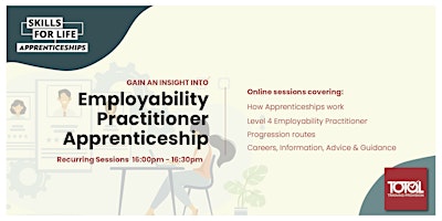 Insight Session -  Level 4 Employability Practitioner Apprenticeship