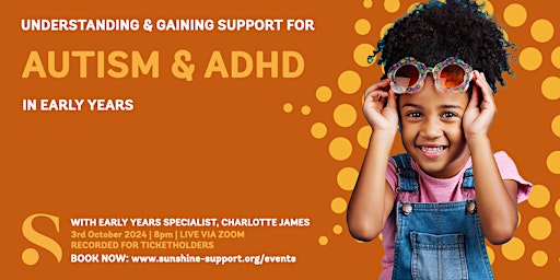 Supporting ADHD & Autism in Early Years primary image