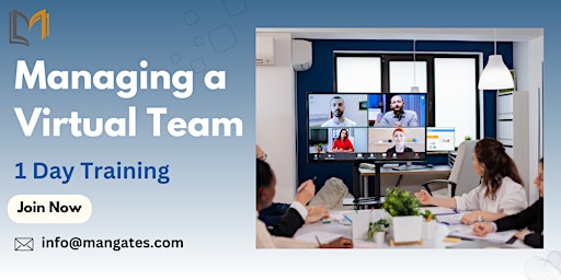Managing a Virtual Team 1 Day Training in New York, NY on Mar 22nd 2024 primary image
