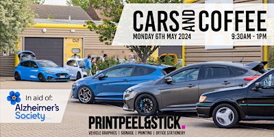 Imagem principal do evento Charity Cars & Coffee with PrintPeel&Stick - In aid of Alzheimer's Society