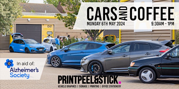Charity Cars & Coffee with PrintPeel&Stick - In aid of Alzheimer's Society