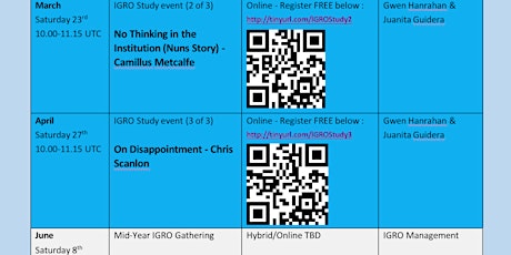 Irish Group Relations Organisation - Study Event series online (3of3)