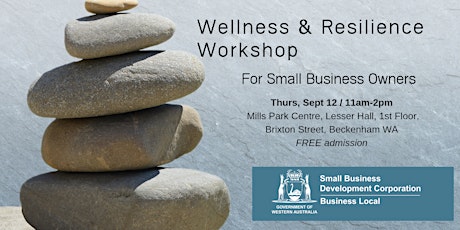 Wellness and Resilience Workshop for Small Business Owners primary image