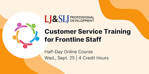Hauptbild für Customer Service Training for Frontline Staff
