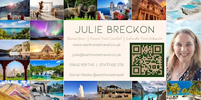 Immagine principale di Girl Friday Networking with Julie Breckon of Earthwise Travel 