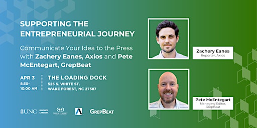 Image principale de Communicate Your Idea to the Press with Axios and GrepBeat