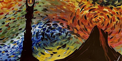 Imagem principal do evento A Starry Night In The Shire - Paint and Sip by Classpop!™