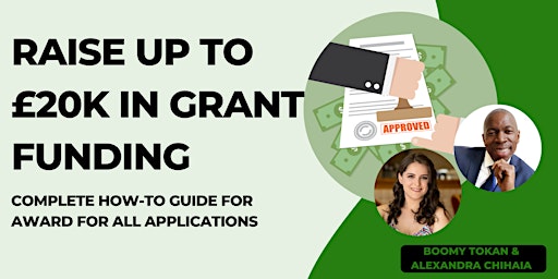 Raise Up to £20,000 in Grant Funding - Award For All Complete How-To Guide primary image