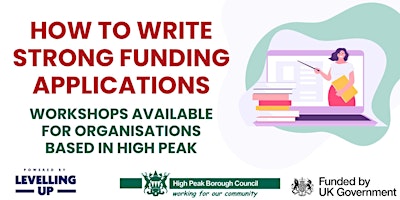 Primaire afbeelding van How to Write Strong Funding Applications- Glossop
