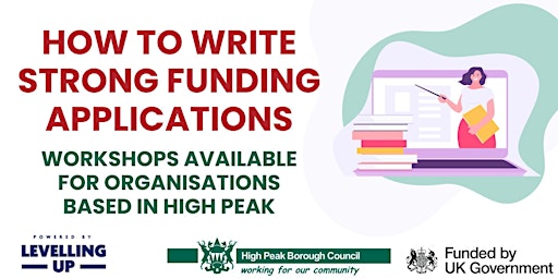 Primaire afbeelding van How to Write Strong Funding Applications- Glossop