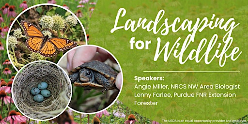 Imagem principal do evento Landscaping for Wildlife