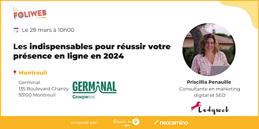 Imagen principal de Les indispensables pour réussir votre présence en ligne en 2024