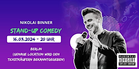 Hauptbild für Authentische Stand Up Comedy mit Nikolai Binner