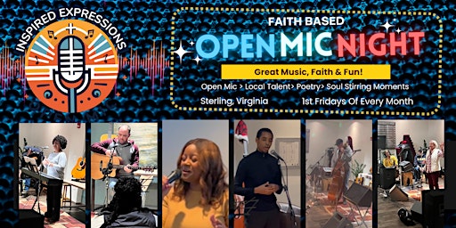 Imagem principal do evento Faith Based Open Mic Night