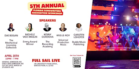 5th Annual Florida Songwriters Association Workshop