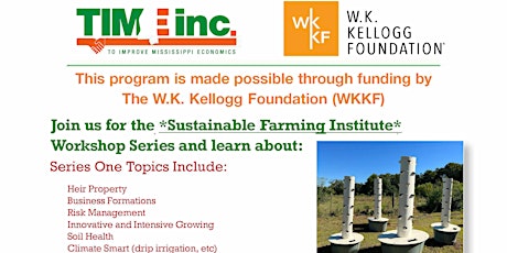 Sustainable Farming Institute Workshop- April 26