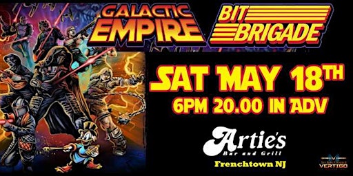 Imagem principal do evento GALACTIC EMPIRE with Special Guests BIT BRIGADE