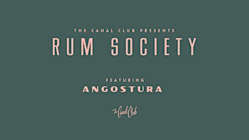 Rum Society | Angostura primary image