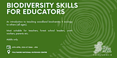 Imagem principal do evento Biodiversity Skills for Educators