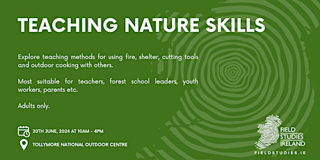 Teaching Nature Skills