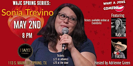 WAJC Spring Series: Sonia Trevino