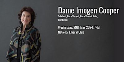 Imogen Cooper at the National Liberal Club primary image