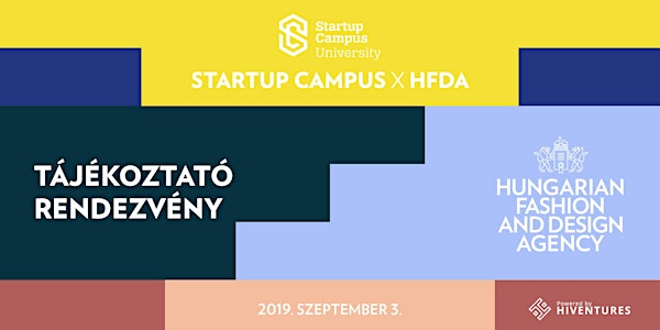 Startup Campus x HFDA - Tájékoztató rendezvény