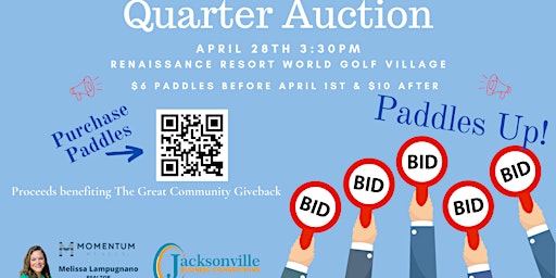 Primaire afbeelding van Quarter Auction Event