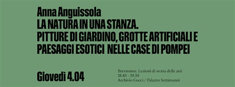 BREVISSIME: Anna Anguissola. LA NATURA IN UNA STANZA