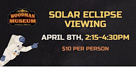 Woodman Museum Solar Eclipse Viewing