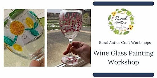 Hauptbild für Wine Glass Painting Workshop