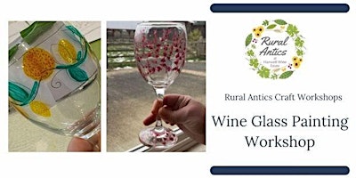 Imagen principal de Wine Glass Painting Workshop