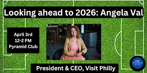 Imagem principal do evento Looking ahead to 2026: Angela Val