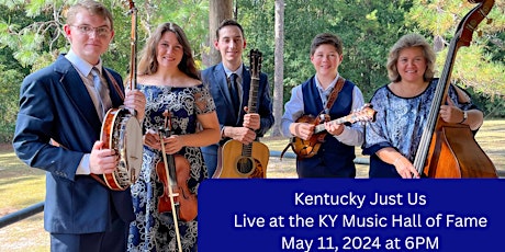 Kentucky Just Us Concert at KY Music Hall of Fame