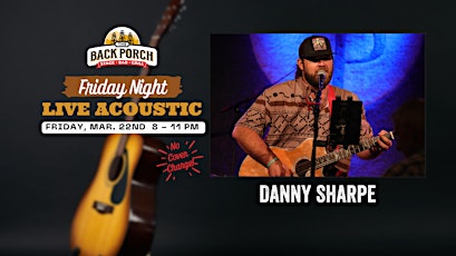 Friday Night LIVE Acoustic with Danny Sharpe primary image