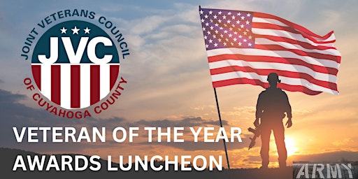 Primaire afbeelding van Joint Veterans Council of Cuyahoga County (JVCOCC) Awards Luncheon 2024