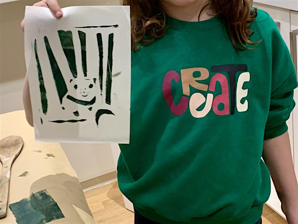 Printmaking with a  Press for Kids , Teens with Etai - Weekly - 4 Weeks