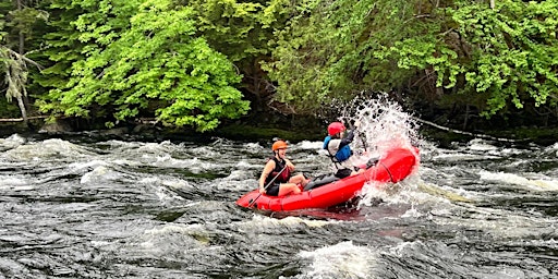 Imagem principal do evento Queer Intro to Whitewater with Packraft Maine